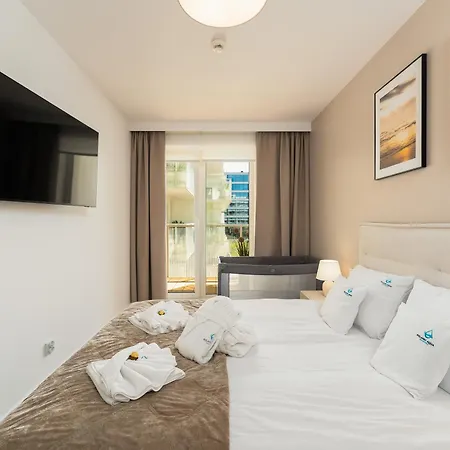 Polanki Aqua Family Premium - 3 Sypialnie - Private Garage - Pool & Access Apartmán *