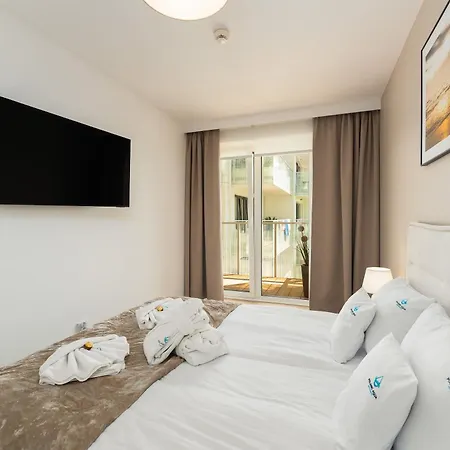 Apartmán Polanki Aqua Family Premium - 3 Sypialnie - Private Garage - Pool & Access *