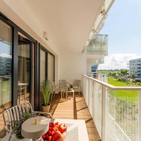 Apartmán Polanki Aqua Family Premium - 3 Sypialnie - Private Garage - Pool & Access *